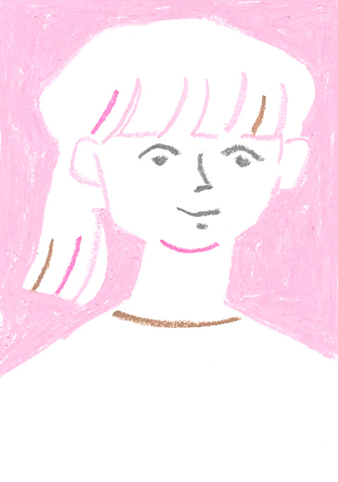 女の子のイラスト